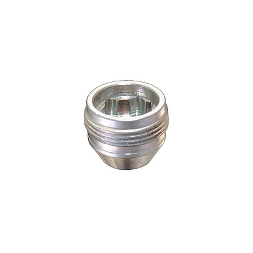 Cone Seat Under Hub Cap Style Wheel Locks <br> 1/2-20 Thread, 3/4 & 13/16 Dual Hex x 0.775in L - Image 2