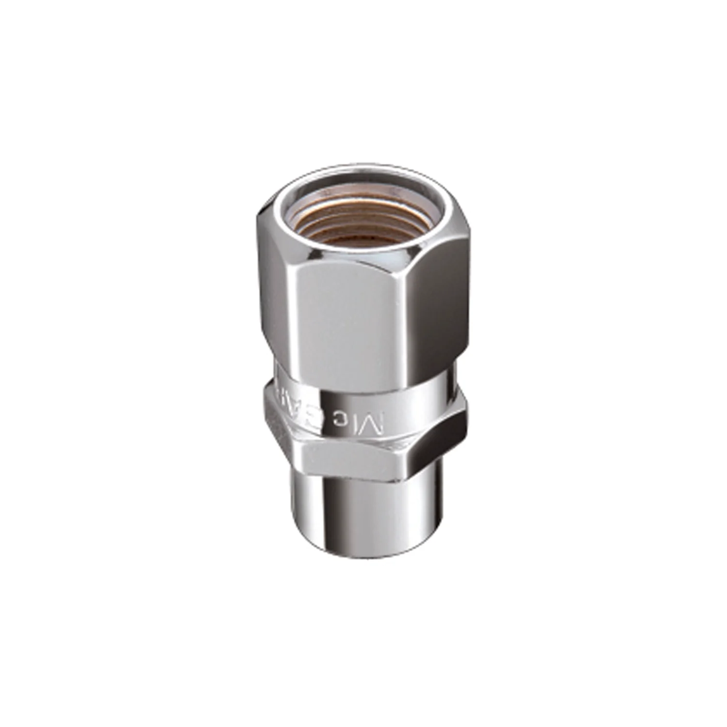 Drag Racing Short Shank Hex Lug Nuts <br> 7/16-20 Thread, 13/16in Hex x 1.60in L - Image 2
