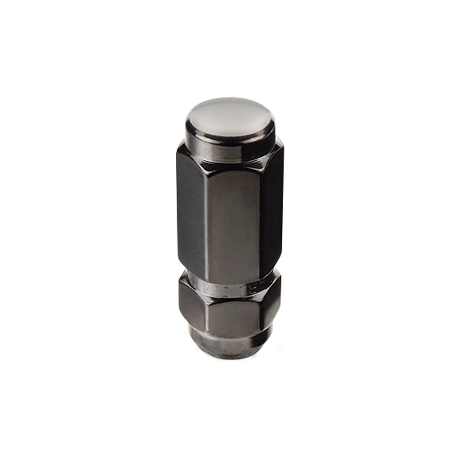 8-Pack Cone Seat Style Hex Lug Nuts <br> 9/16-18 Thread, 7/8in Hex x 2.50in L - Image 2