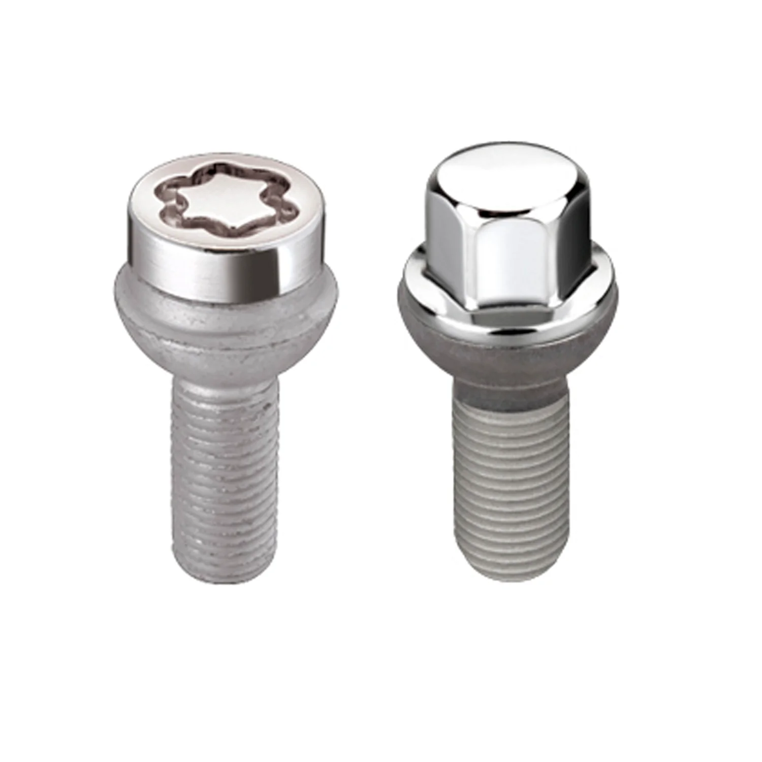 Wheel Installation Kit 5 Lug w/ Locks Radius Seat <br> M14 x 1.5, 17mm Hex, 27.5mm Shank Length - Image 3