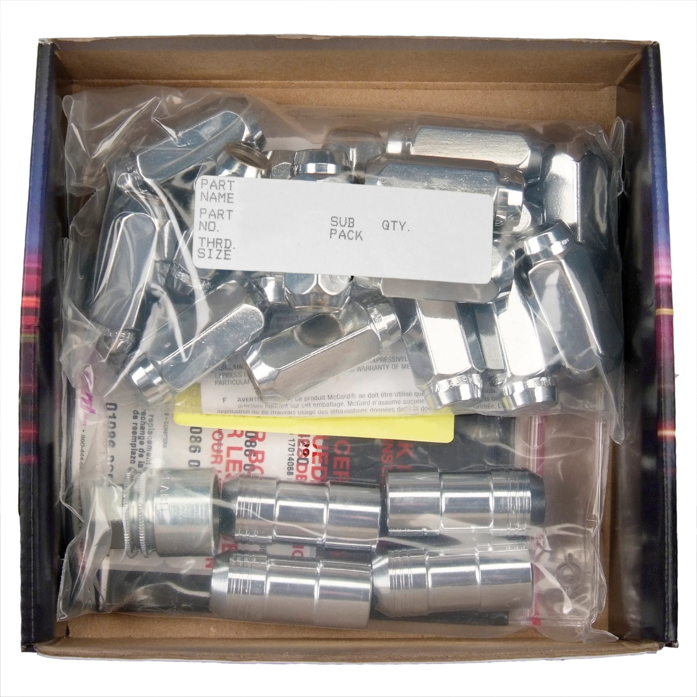 Cone Seat Exposed Style Wheel Installation Kit <br> M14 x 2.0 Thread, 13/16in Hex x 2.25in L - Image 2