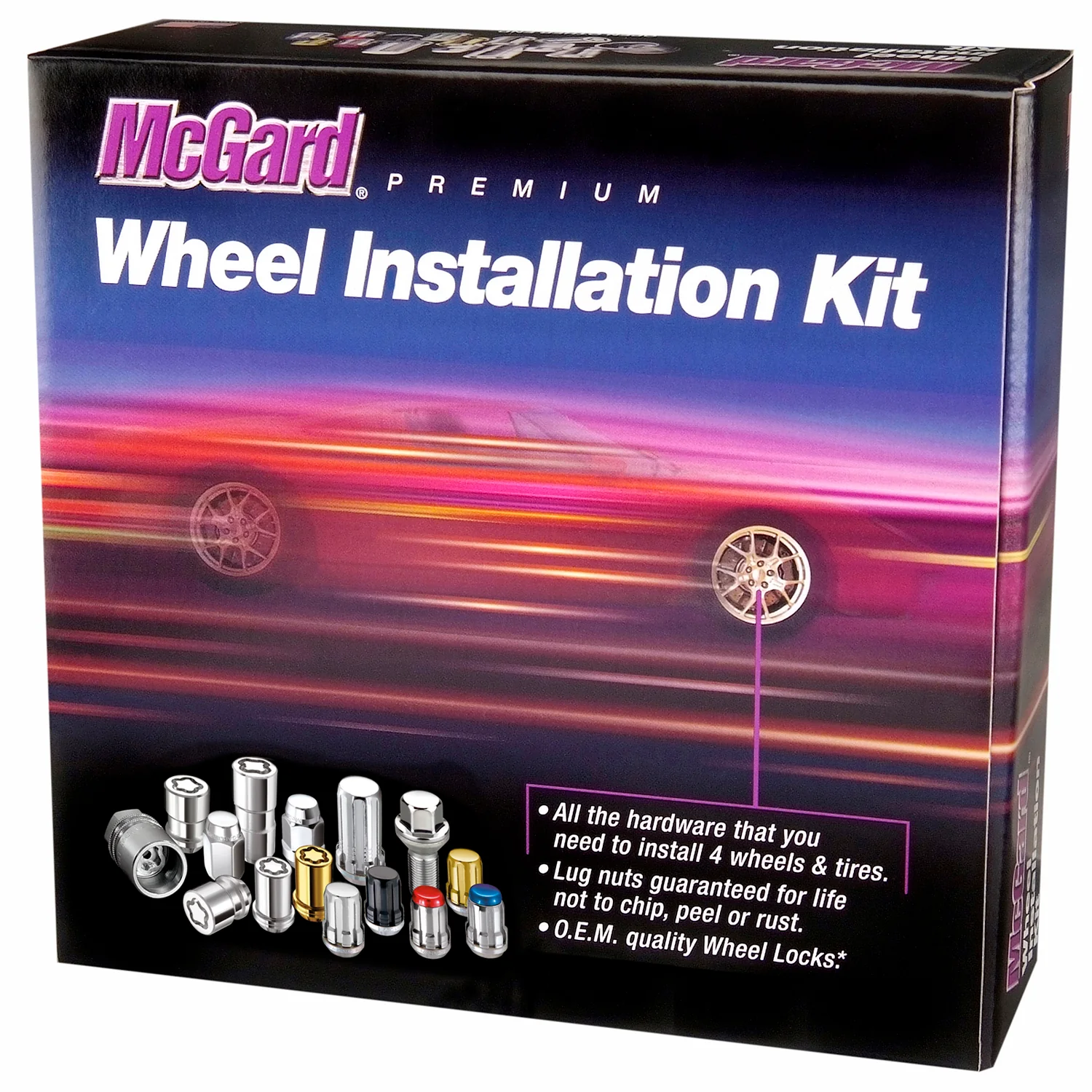Cone Seat Exposed Wheel Installation Kit <br> M14 x 1.5 Thread, 22mm Hex x 1.635in L - Image 4