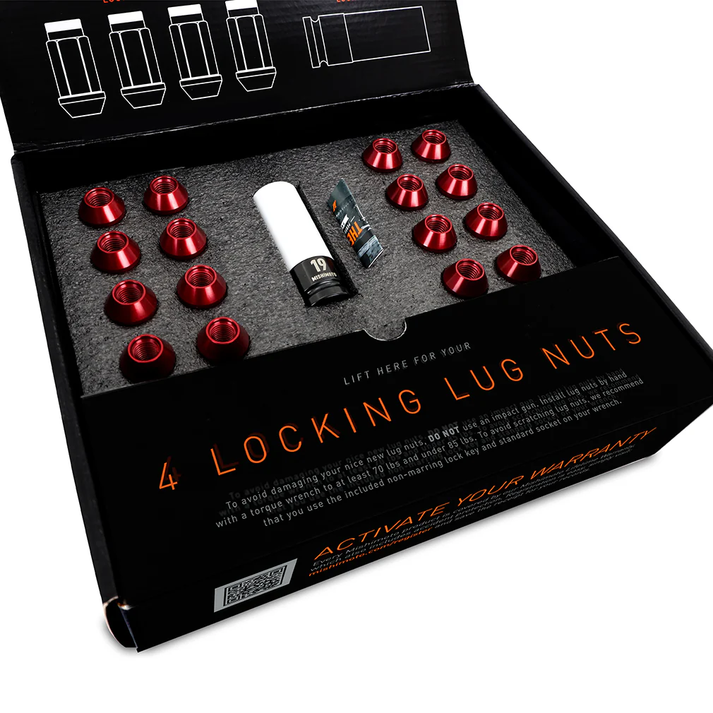 20pc Set Aluminum Locking Lug Nuts <br> Thread Size: M12x1.25 - Image 4