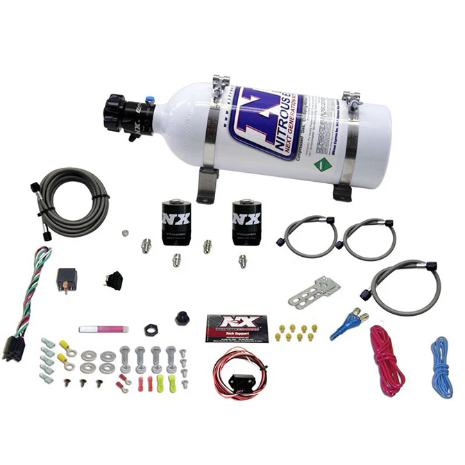 Fly By Wire Single Nozzle Nitrous Kit <br> With 5lb Bottle