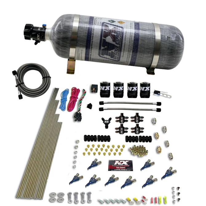 Piranha Direct Port Nitrous Kit w/12lb Bottle <br> Universal Application