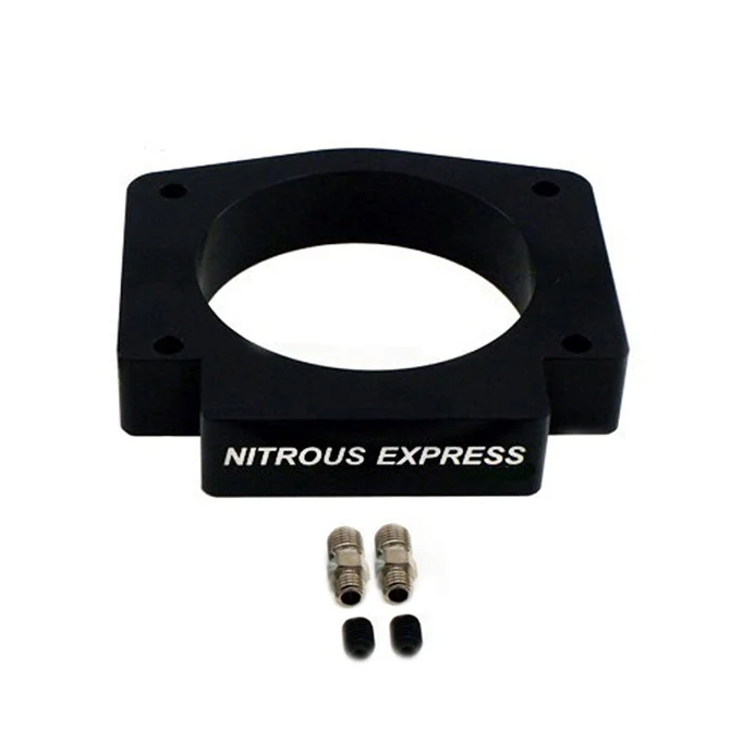 102mm 4 Bolt LS Nitrous Plate Only <br> 98-20 Chevy/GMC/Cadillac/Buick/Pontiac/Hummer
