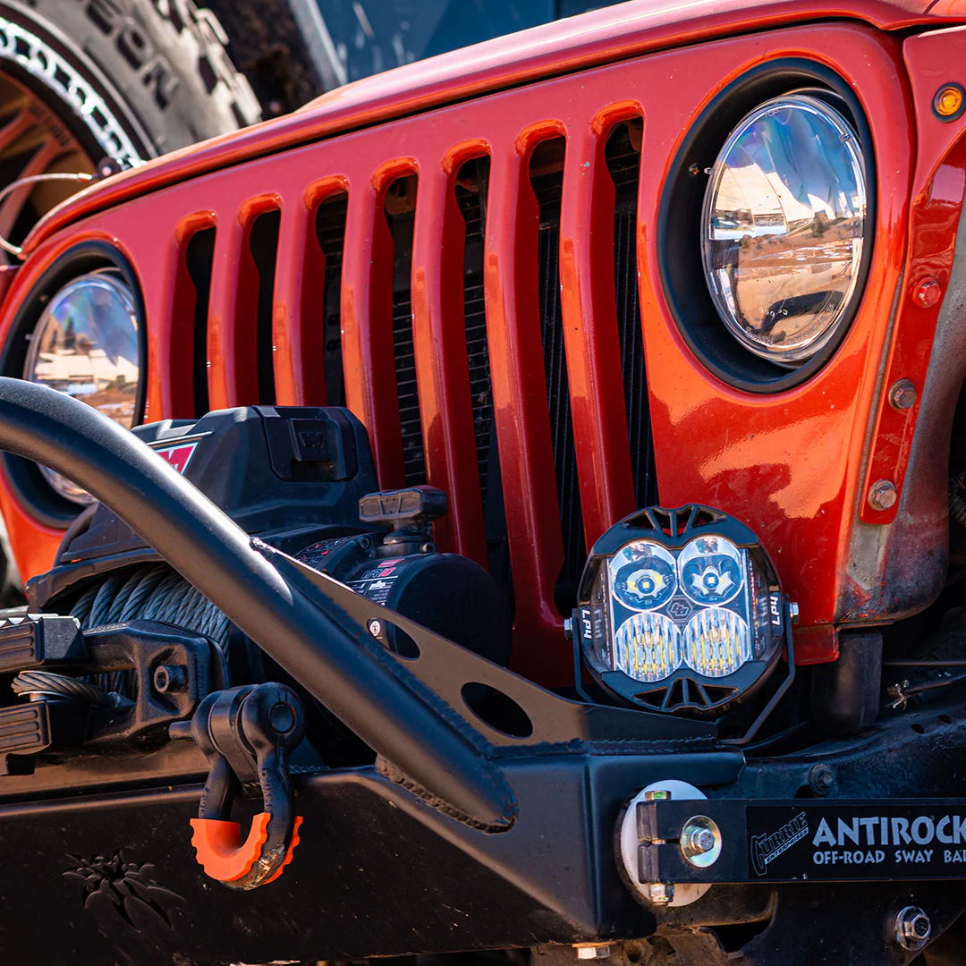 LP4 Pro LED Auxiliary Light Pod <br> Length 5.1in X Depth 3.2in X Height 5.1in - Image 3