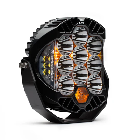 LP9 Racer Edition LED Auxiliary Light Pod <br> Length 8in X Depth 3.25in X Height 8in