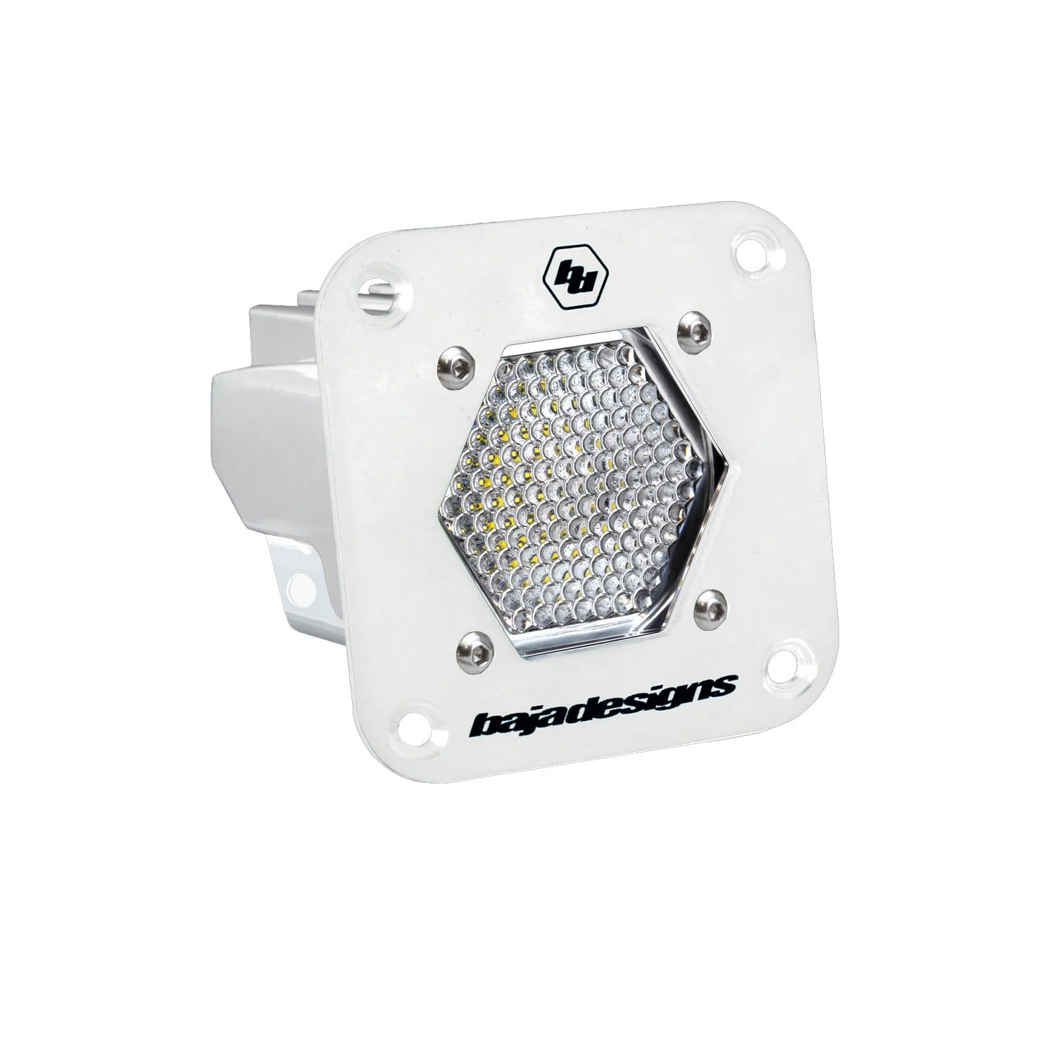 S1 Flush Mount Work/Scene LED Light Pod <br> Length 2.1in X Depth 2.1in X Height 2.1in
