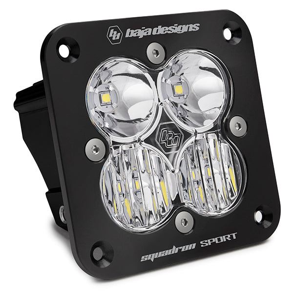 Squadron Sport Driving/Combo LED Light Pod <br> Length 3.07in X Depth 2.77in X Height 3.07in