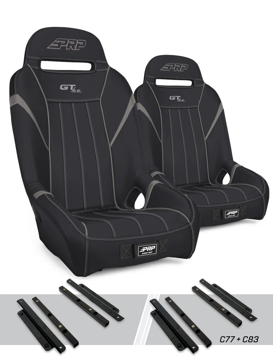 GT/S.E. Suspension Seats Kit <br> 05-25 Polaris RZR, General & Fusion Series
