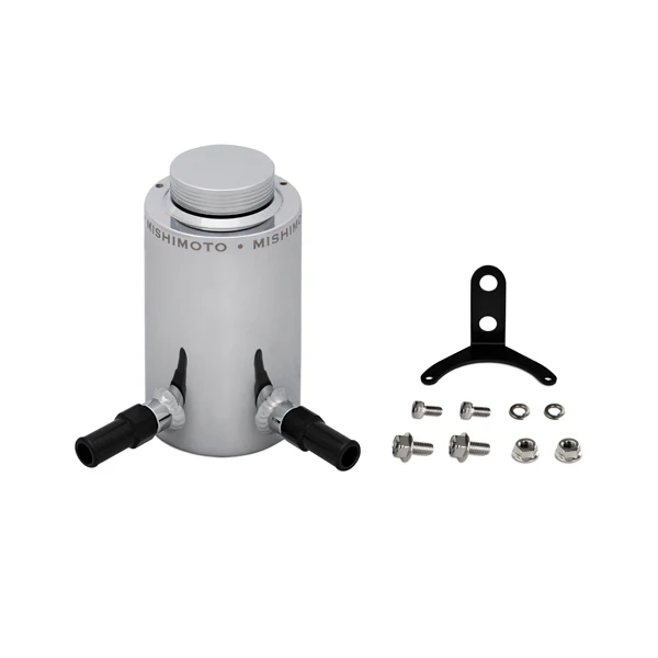 Aluminum Power Steering Reservoir Tank <br> Universal Fit
