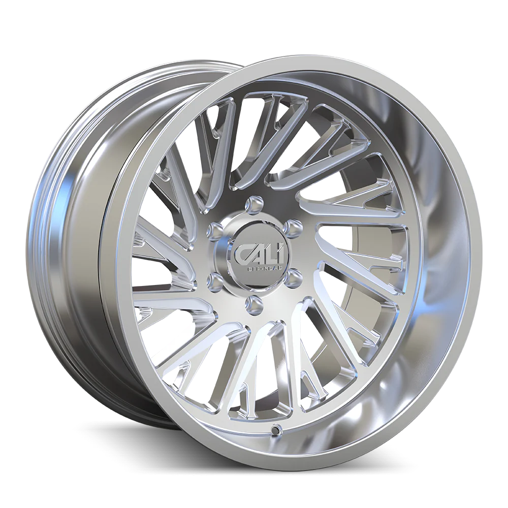 Purge 9114 Polished Wheel <br> 24x14 / 6x139.7 BP / -76mm Offset / 106mm Hub