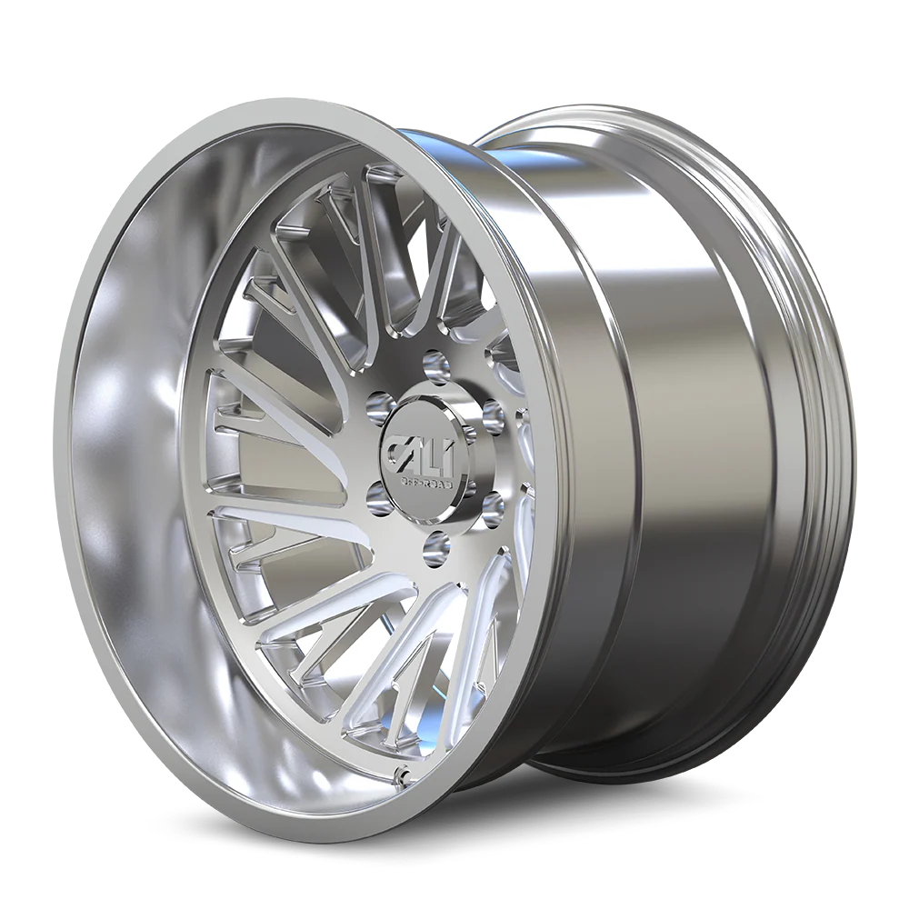 Purge 9114 Polished Wheel <br> 24x14 / 6x139.7 BP / -76mm Offset / 106mm Hub - Image 2