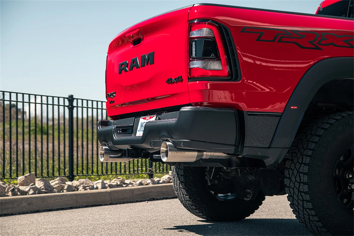 3in True Dual Catback Exhaust w/ 5.0in Tips <br> 2021-2024 Ram 1500 - Image 4