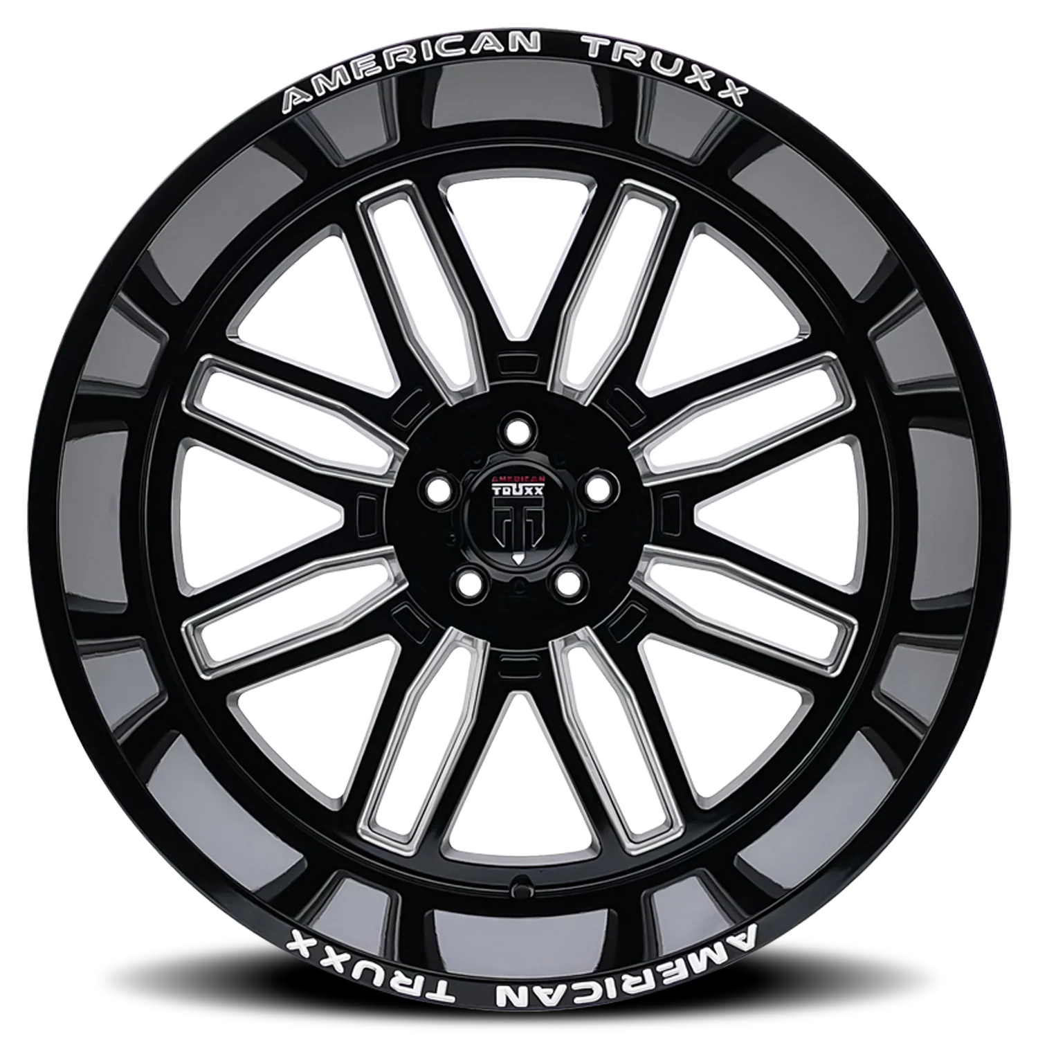 Restless AT1915 Gloss Black Milled Wheel <br> 03-26 Ford F-150 Lightning Expedition - Image 3