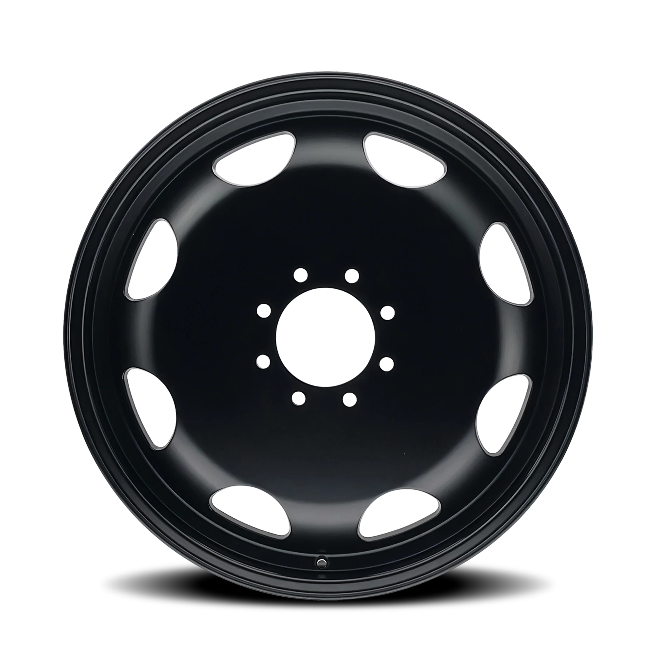 Summit 9110D Dually Matte Black Wheel <br> 17-10 Chevy Silverado 3500, 11-18 Ram 3500 - Image 3