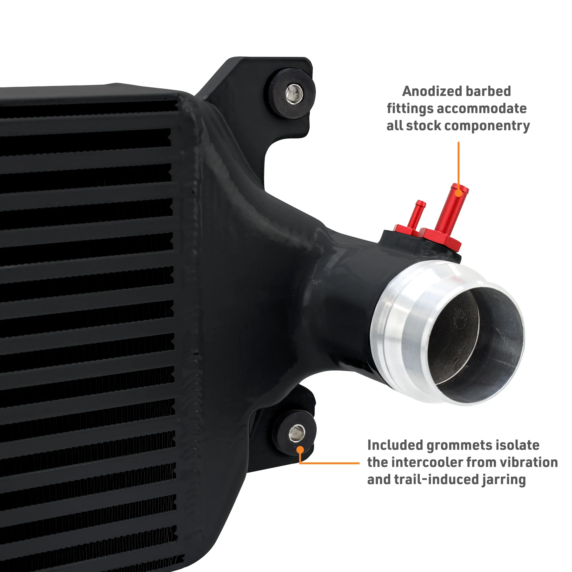 Performance Intercooler Kit w/ Pipes <br> 24-26 Toyota Tacoma Land Cruiser 2.4L - Image 10