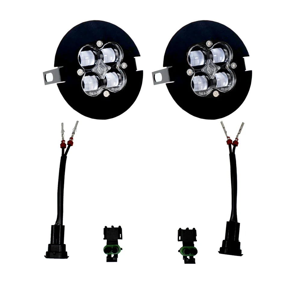 Squadron SAE Fog Pocket Light Kit <br> 05-14 Toyota Tacoma Tundra Ford F-150