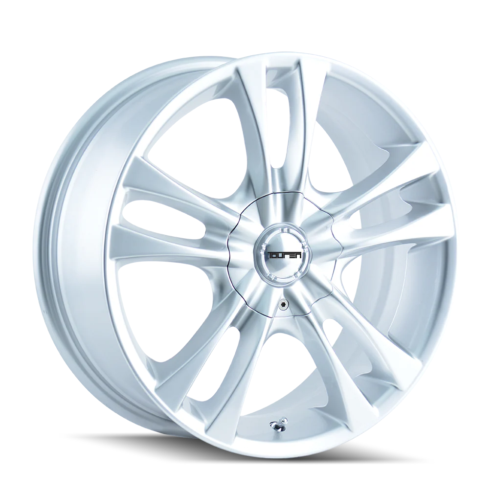 TR22 3222 14x6in Gloss Hyper Silver Wheel <br> 4x100/114.3 BP / 40 mm offset / 67.1 mm Hub