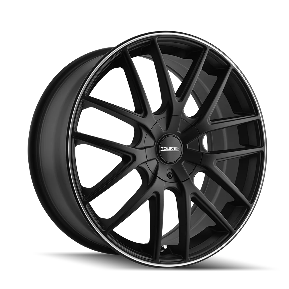 TR60 3260 17x7.5in Matte Black Machined Wheel <br> 5x110/115 BP / 42 mm offset / 72.62 mm Hub