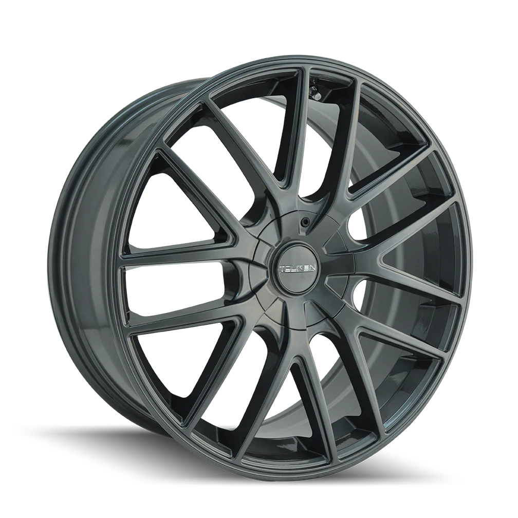 TR60 3260 18x8in Matte Gunmetal Wheel <br> 5x110/115 BP / 40 mm offset / 72.62 mm Hub