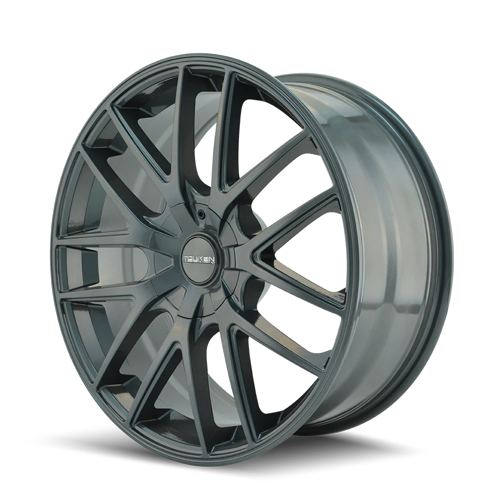 TR60 3260 18x8in Matte Gunmetal Wheel <br> 5x115/120 BP / 20 mm offset / 74.1 mm Hub - Image 2