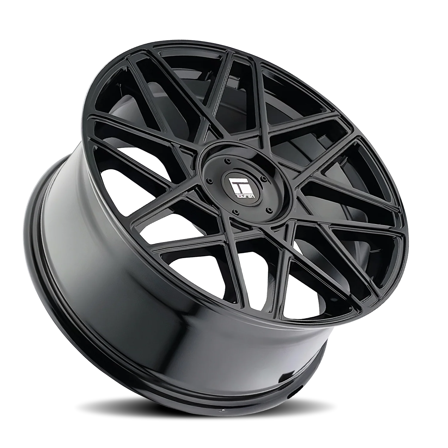TR66 3266 18x8in Gloss Black Wheel <br> 5x108/114.3 BP / 35 mm offset / 72.62 mm Hub - Image 2