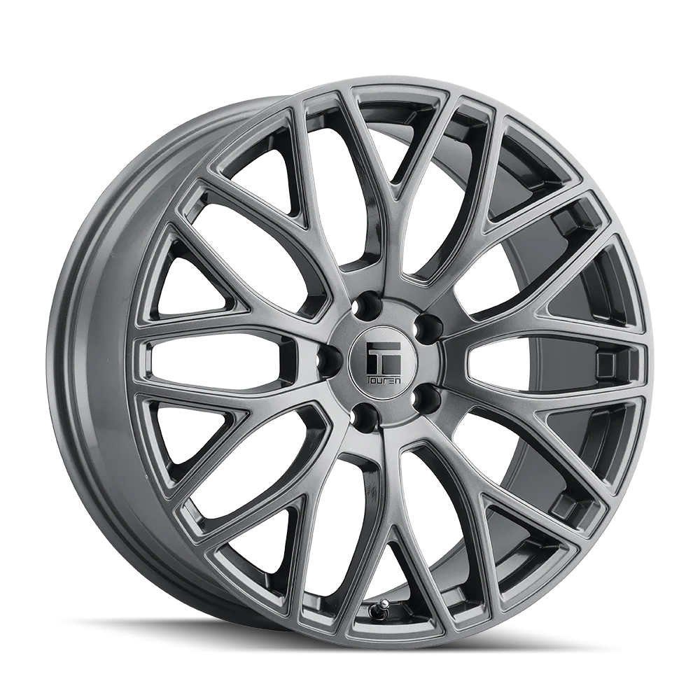 TR76 3276 20x8.5in Gloss Graphite Wheel <br> 5x108 BP / 35 mm offset / 63.5 mm Hub