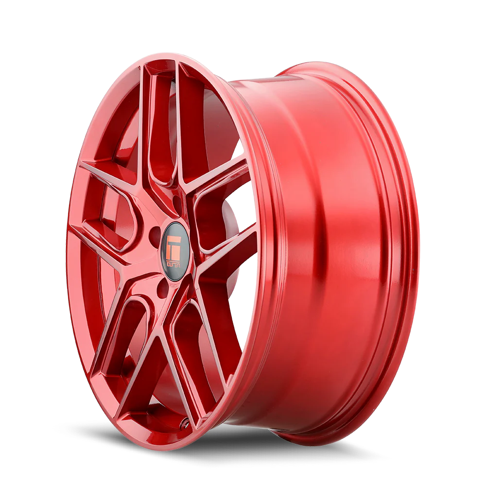 TR79 3279 18x8in Gloss Crimson Candy Red Wheel <br> 5x120 BP / 35 mm offset / 72.56 mm Hub - Image 2