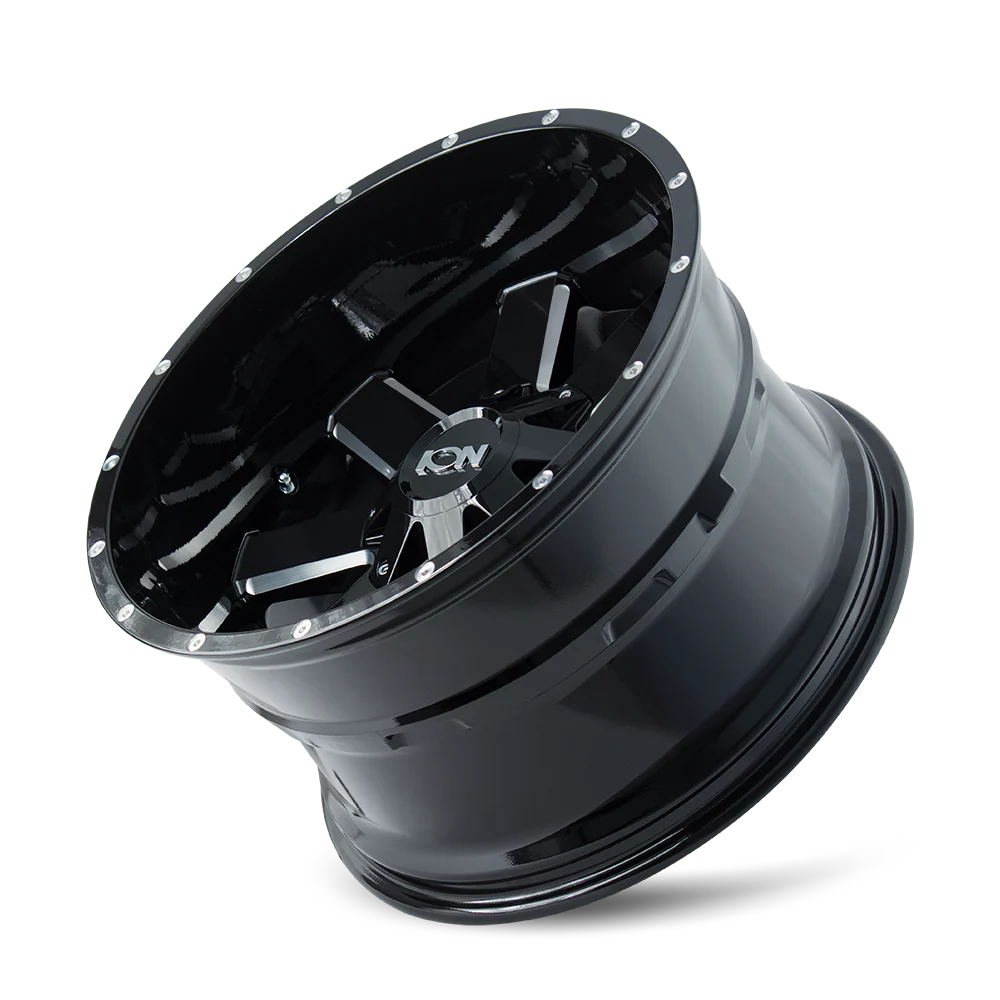 Type 141 18x9in Gloss Black Milled Wheel <br> 5x127 Bolt pattern / 0 mm offset / 87.1 mm Hub - Image 3