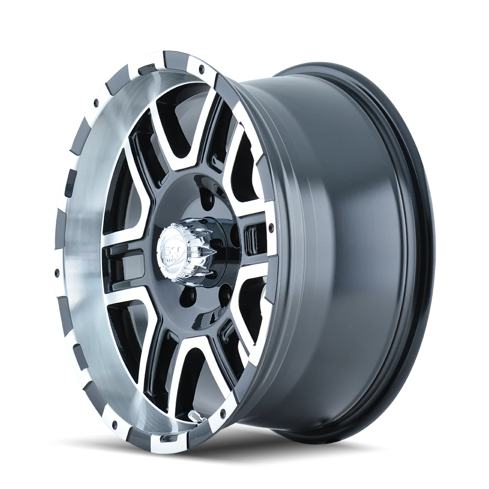 Type 179 16x8in Satin Black Machined Wheel <br> 6x114.3 Bolt pattern / 10 mm offset / 83.82 mm Hub - Image 2