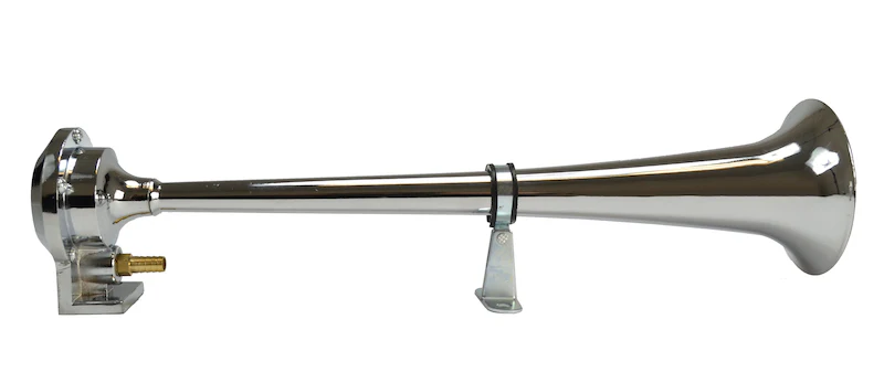 Horn Kit Bl Chrome Air 1Trumpet 12V <br> Universal - Image 5