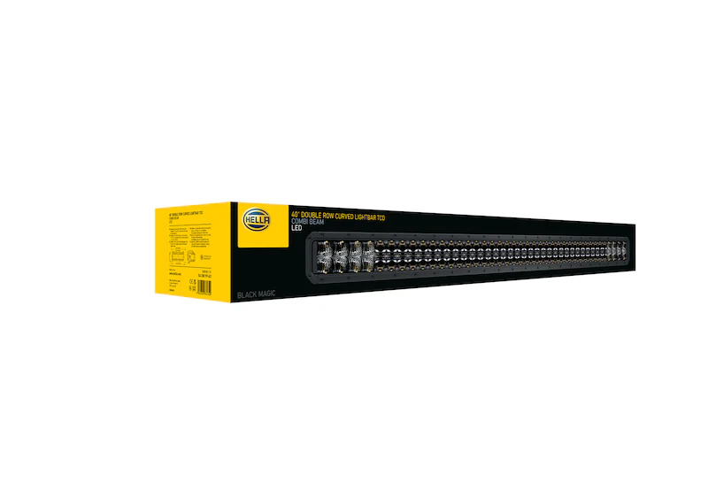 40in Tough Double Row Curved Light Bar - Spot & Flood Light <br> Universal - Image 6