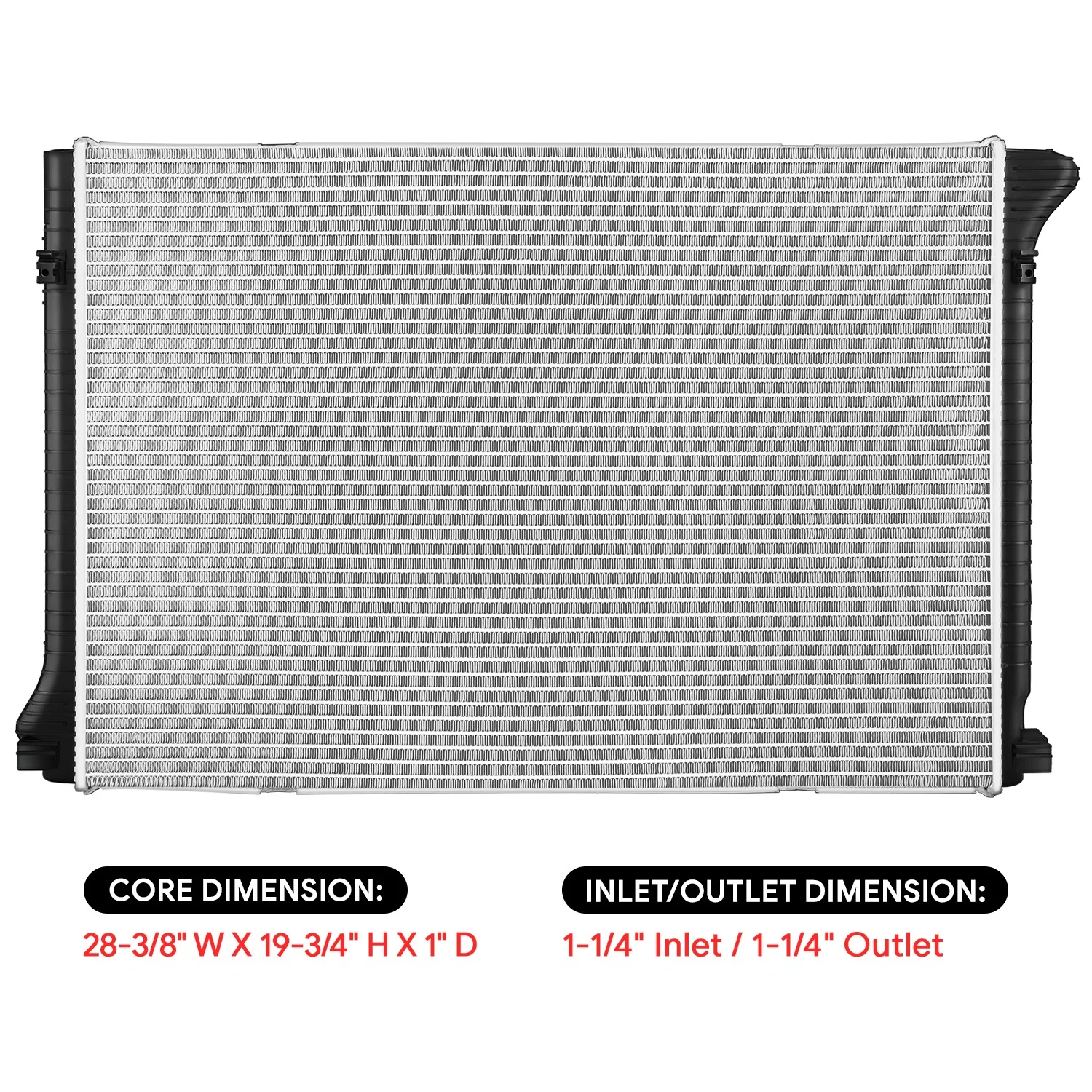 13756 Replacement Radiator<br>18-23 Volkswagen Atlas, 20-23 Atlas Cross Sport - Image 6