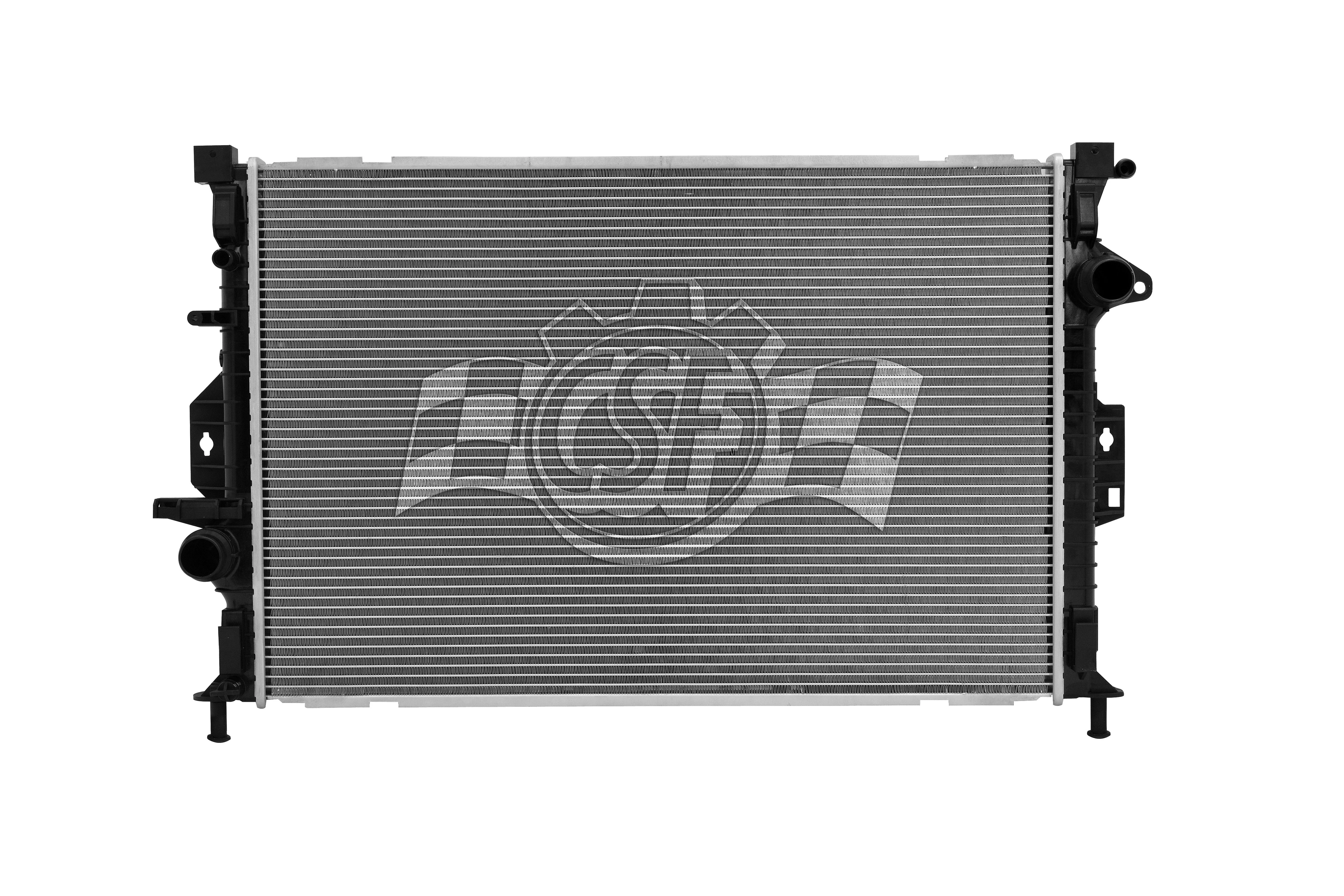 OEM Replacement 1 Row Aluminum Core Radiator <br> 07-18 Volvo V70 XC70 S80 XC60 S60 Cross Country - Image 2